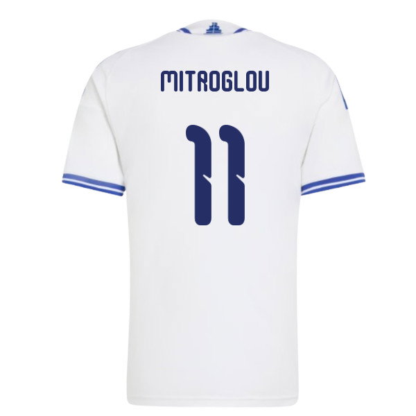 2026-2027 Greece Home Shirt (Mitroglou 11)-SoccerKits Hub | Buy Soccer Jerseys Online